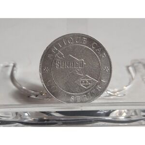 Sunoco DX Antique Car Aluminum Coin Series 1901 White Steamer Collectible